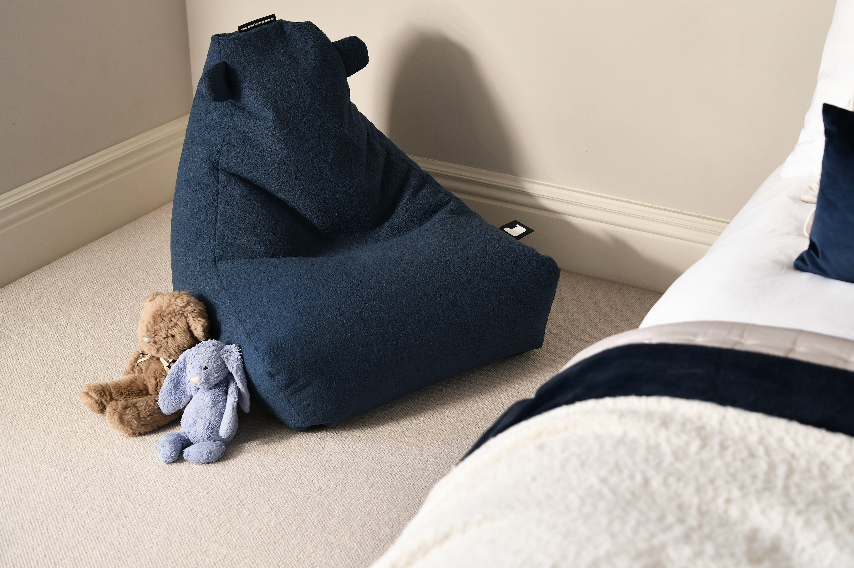 Extreme Lounging Mini B-Bag Navy Teddy Indoor